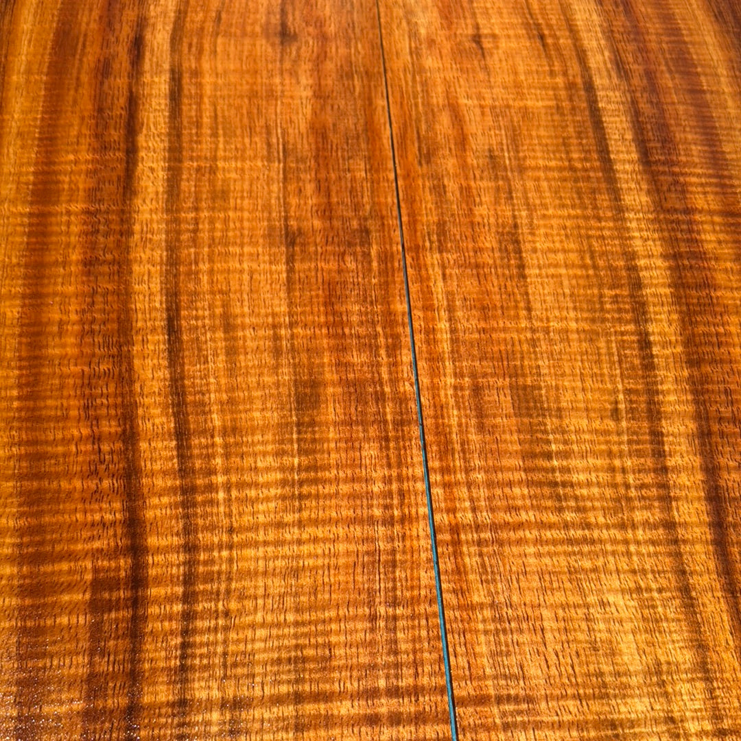 4A Curly Hawaiian Koa Jumbo Guitar 4 piece set