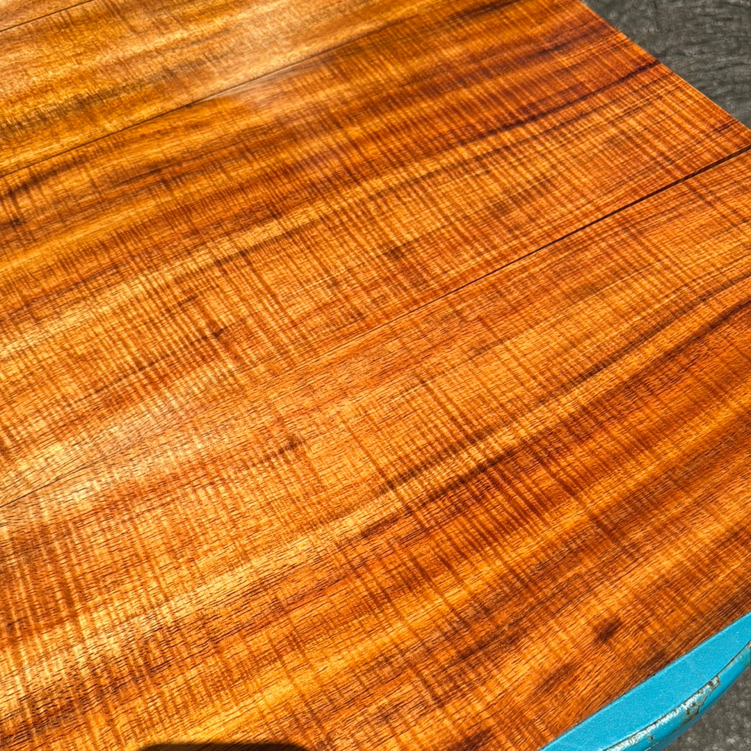 4A Curly Hawaiian Koa Jumbo Guitar 4 piece set