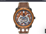 Element Watch Black/ Brown Leather