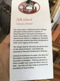 Finished (circular) mango lamp made by Nick Shema
