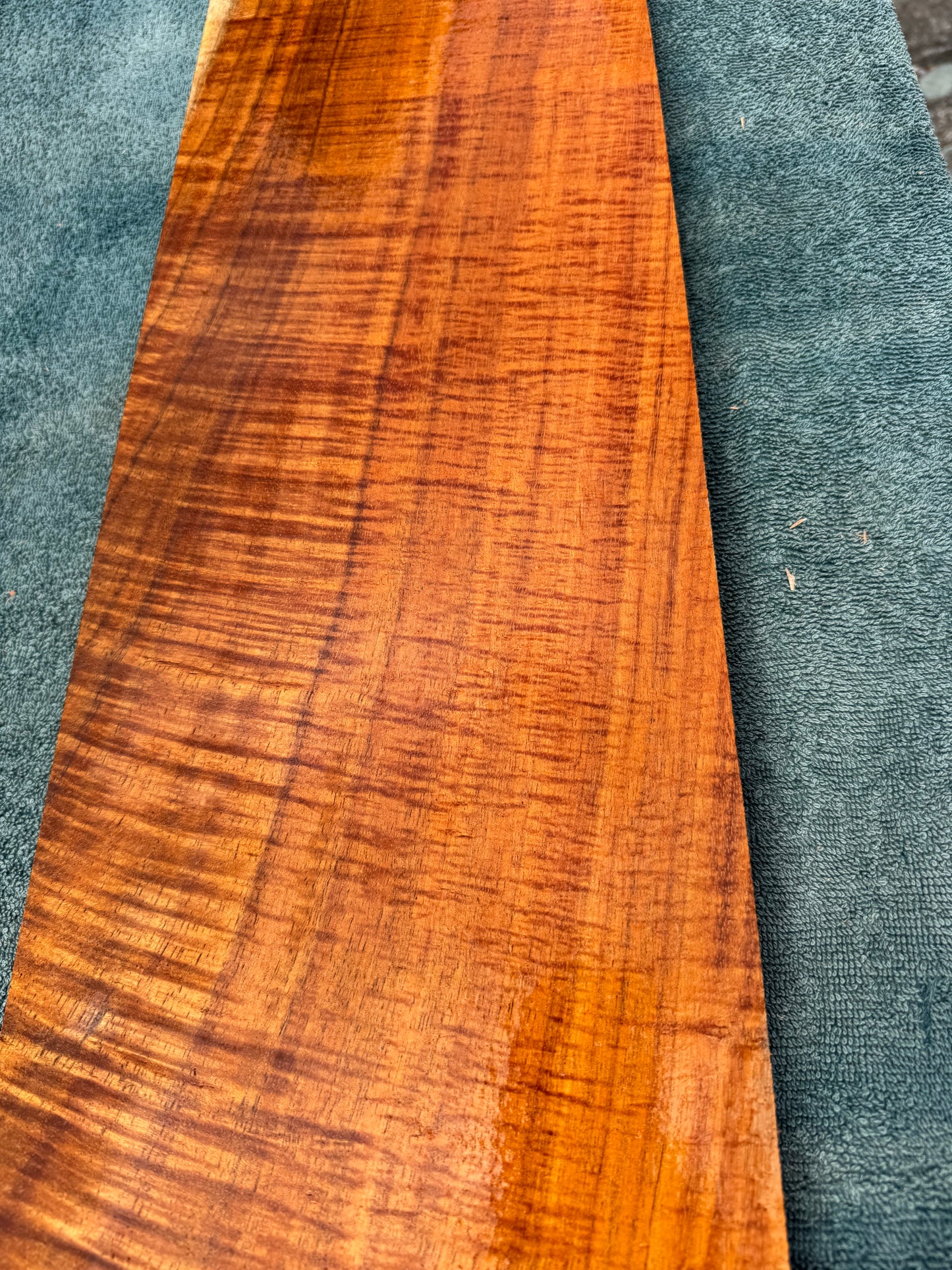 Curly Koa Board 29”x8”x1”