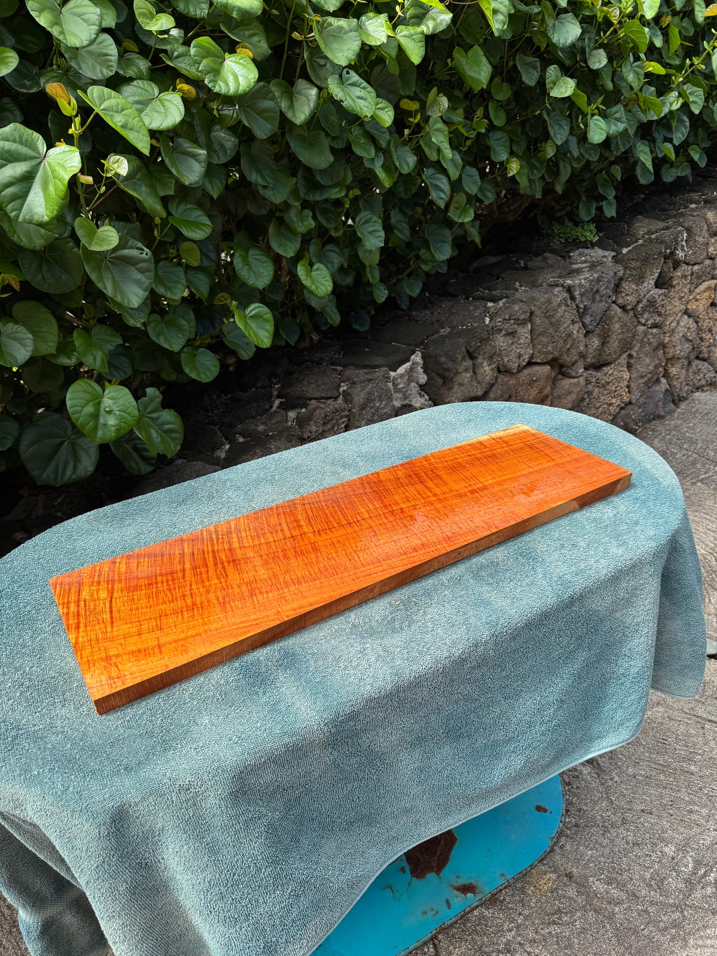 Curly Koa Board 29”x8”x1”