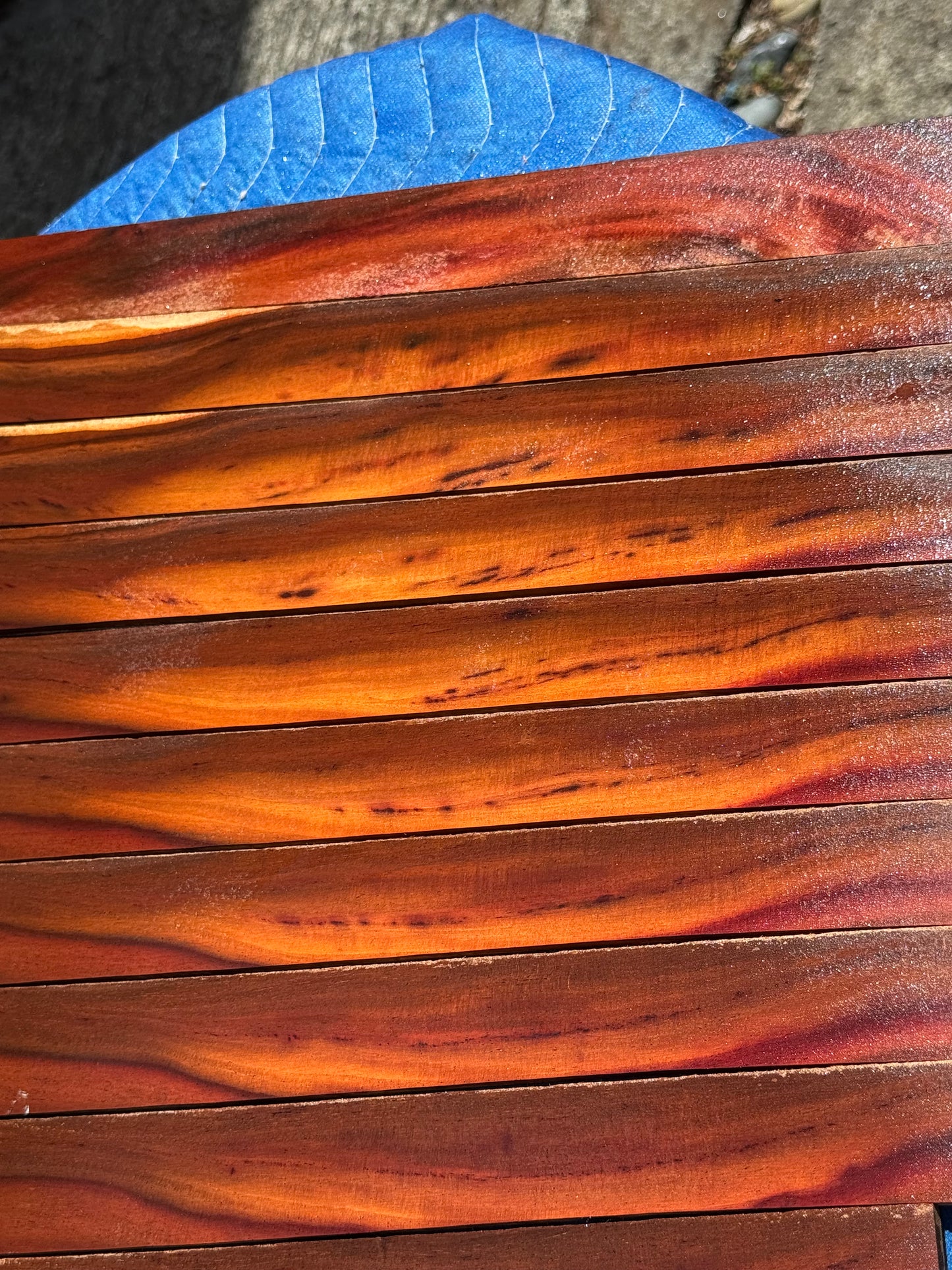 Reclaimed Milo 4mm thin wood 18 pieces 20-24”x1-2”