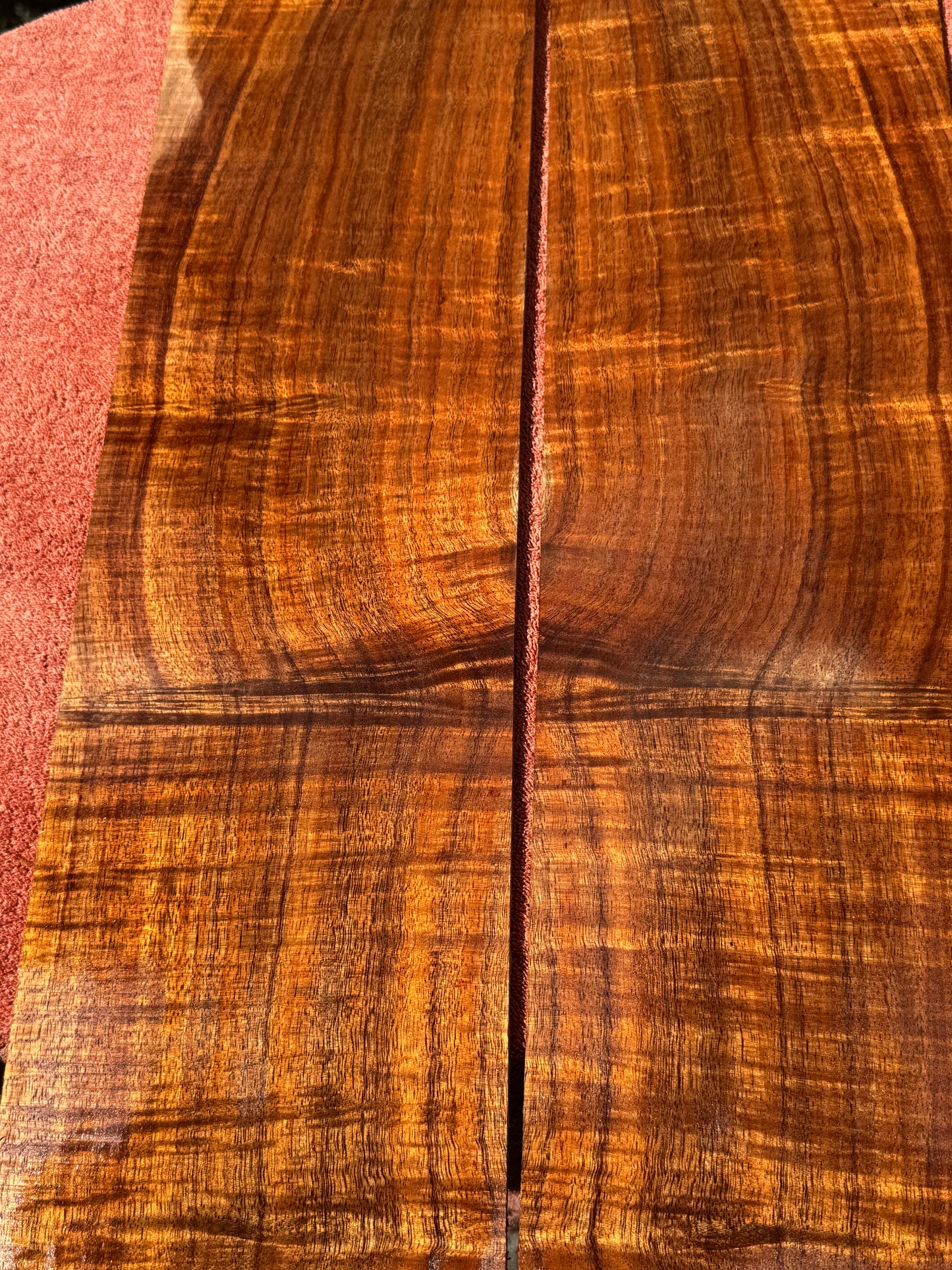 Curly Koa 4 piece Jumbo Guitar set