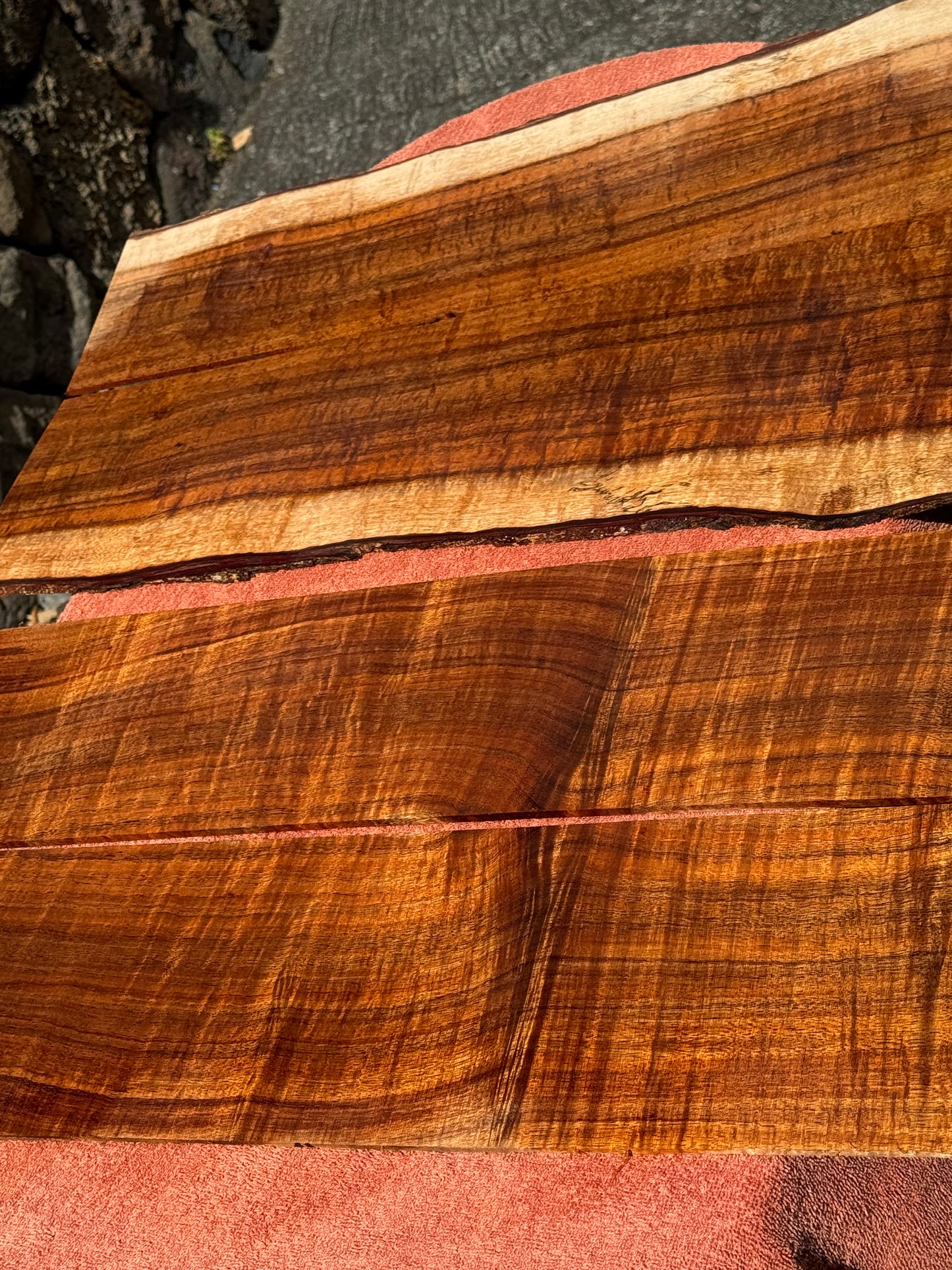 Curly Koa 4 piece Jumbo Guitar set
