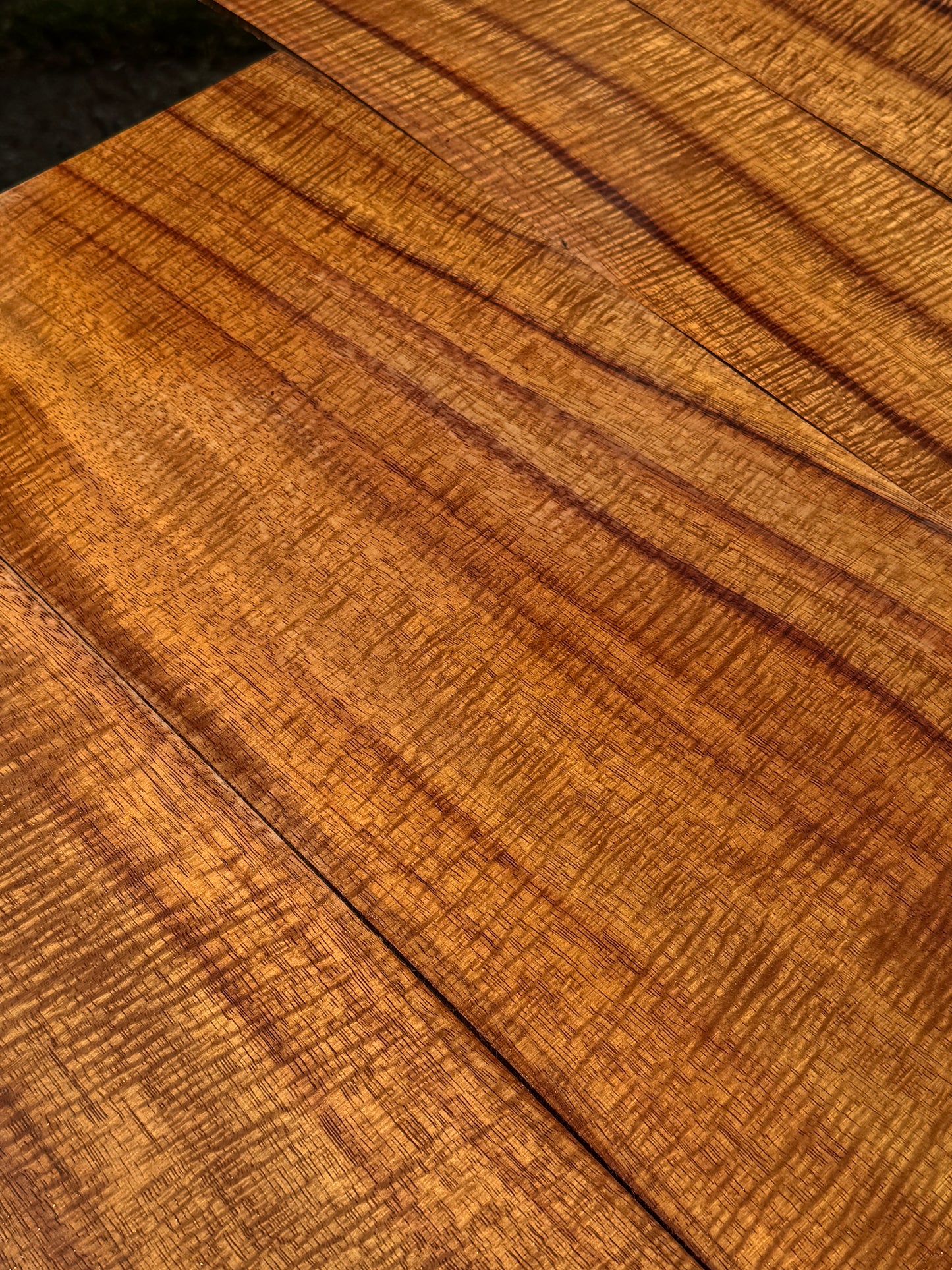 4A Tiger Lily Curly Koa jumbo Guitar 4 piece set