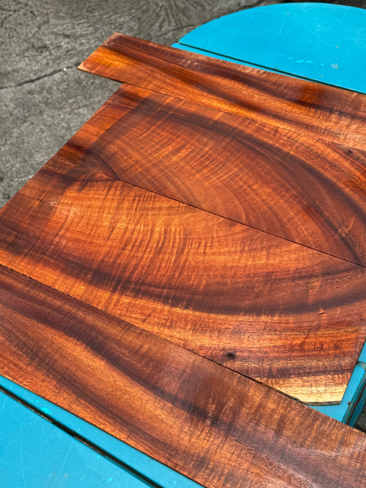 Curly Koa CI/000 Classical Guitar 4 piece set