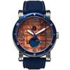 The Waterman Koa Wood Watch in silver