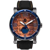 The Waterman Koa Wood Watch in Gunmetal