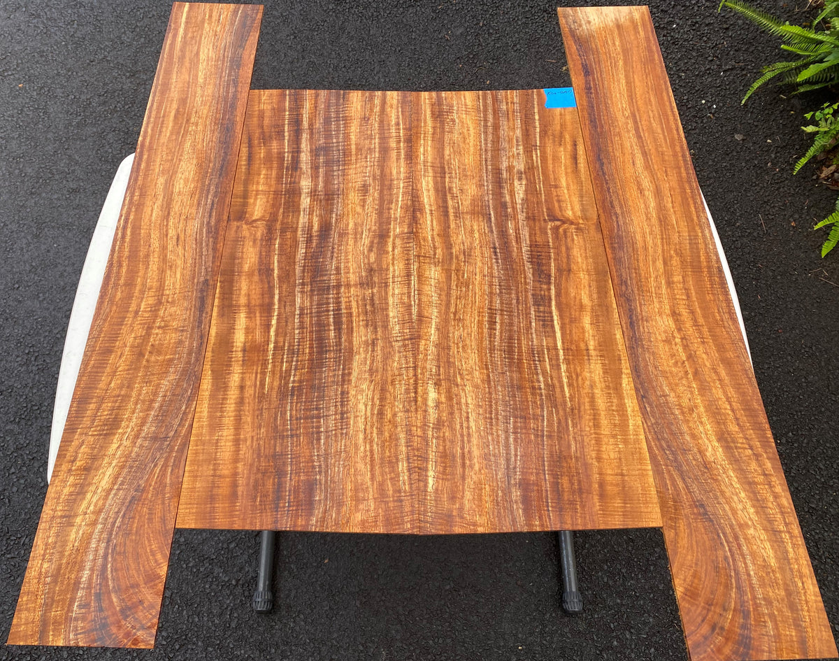 Curly Koa Guitar Set 000/OM Sized