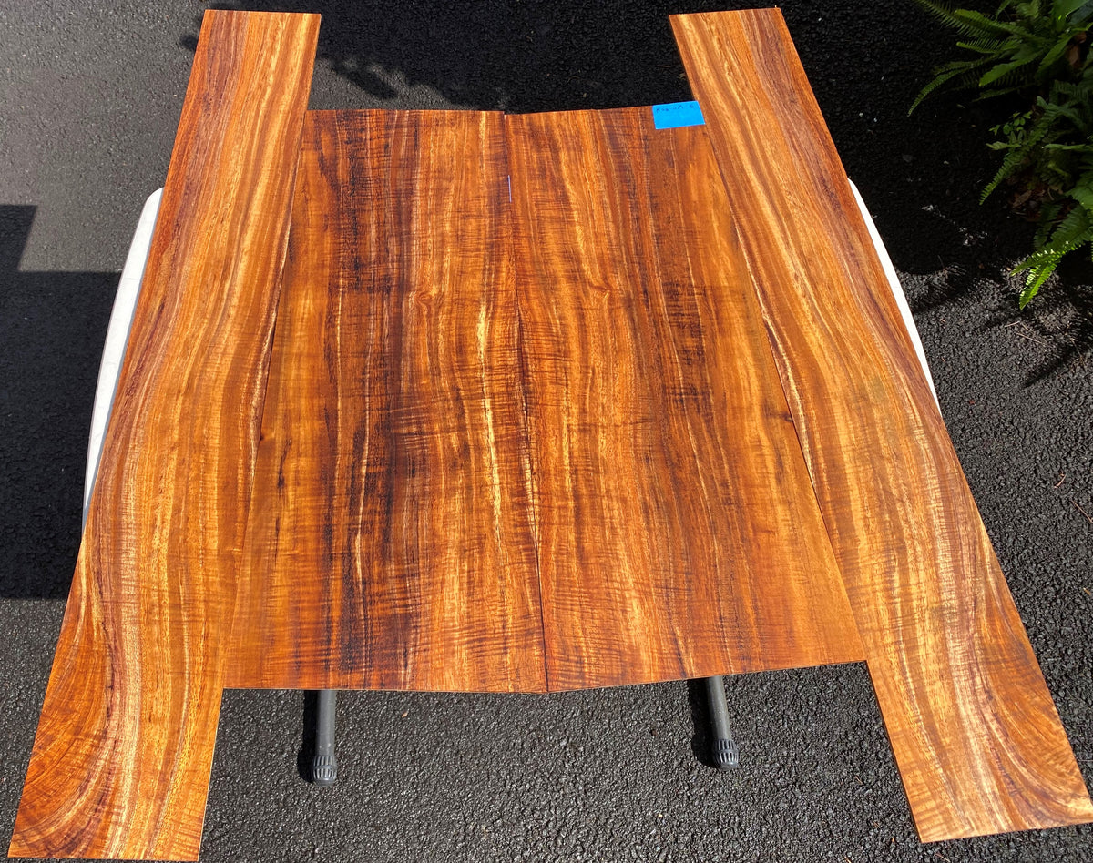 Curly Koa Guitar Set 000/OM Sized Kamuela Hardwoods