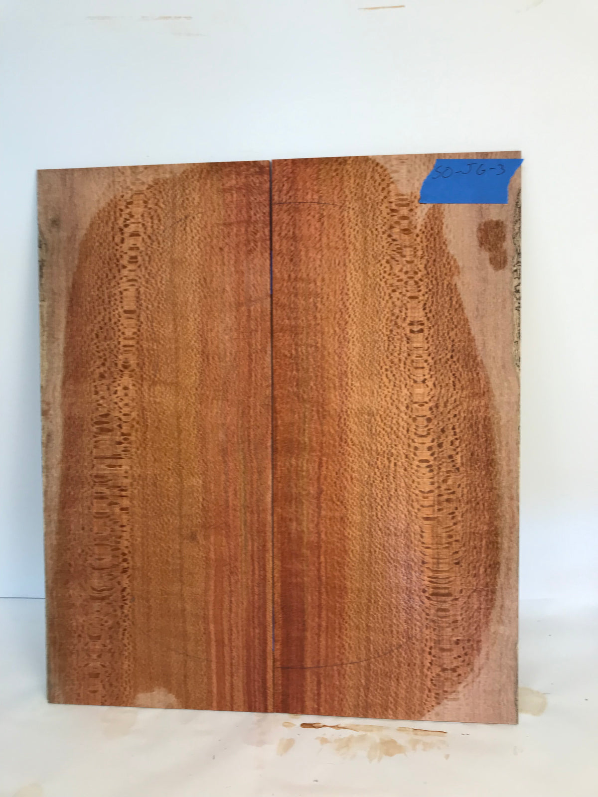 Leopardwood Jumbo Guitar Set