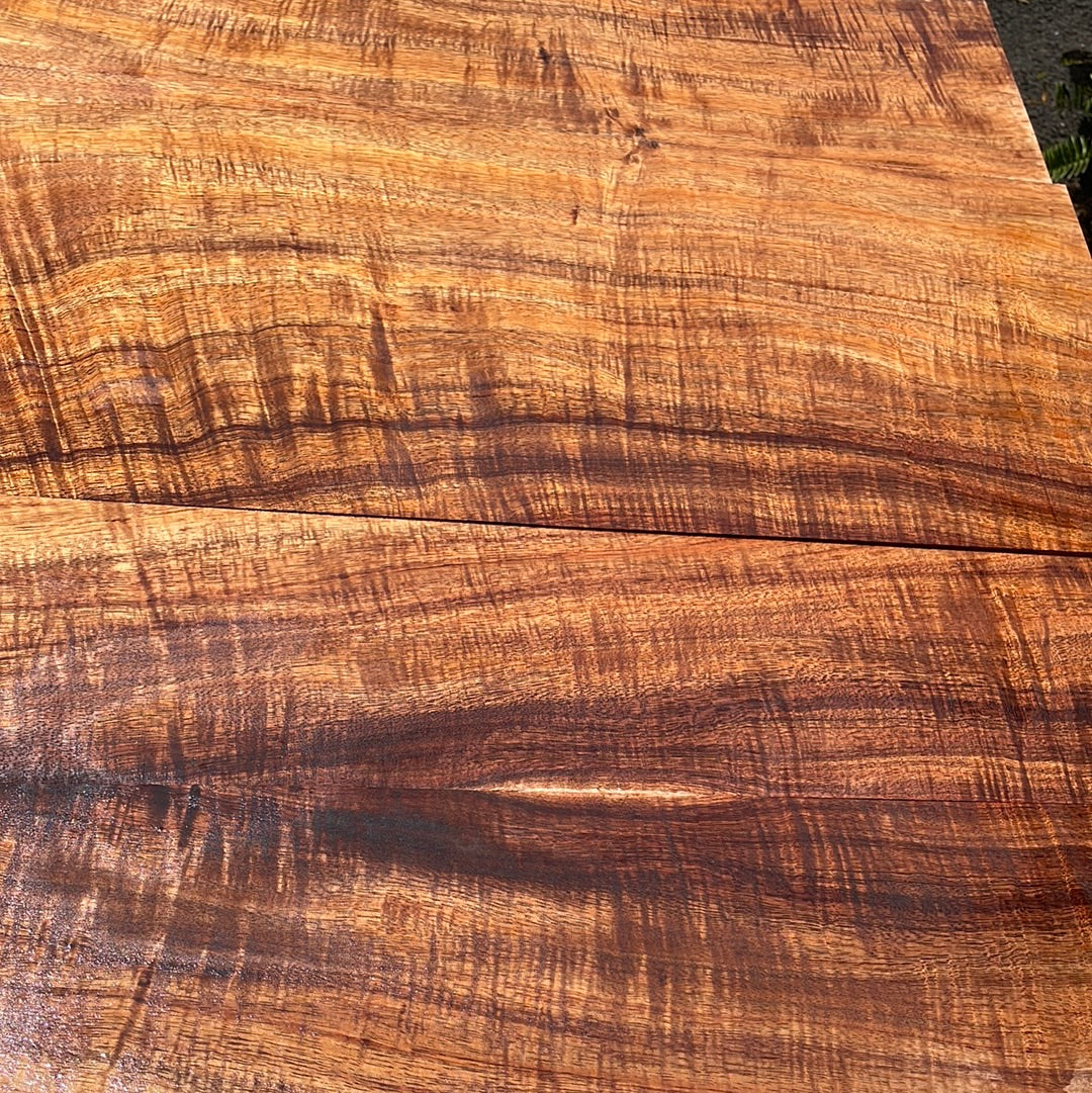 4A Curly Koa Jumbo Guitar 4 pc