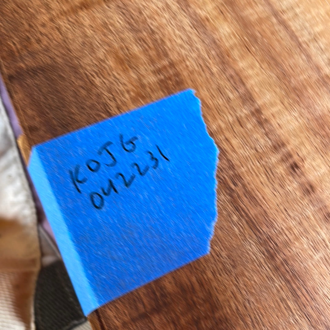 4A Curly Koa Jumbo Guitar 4 pc