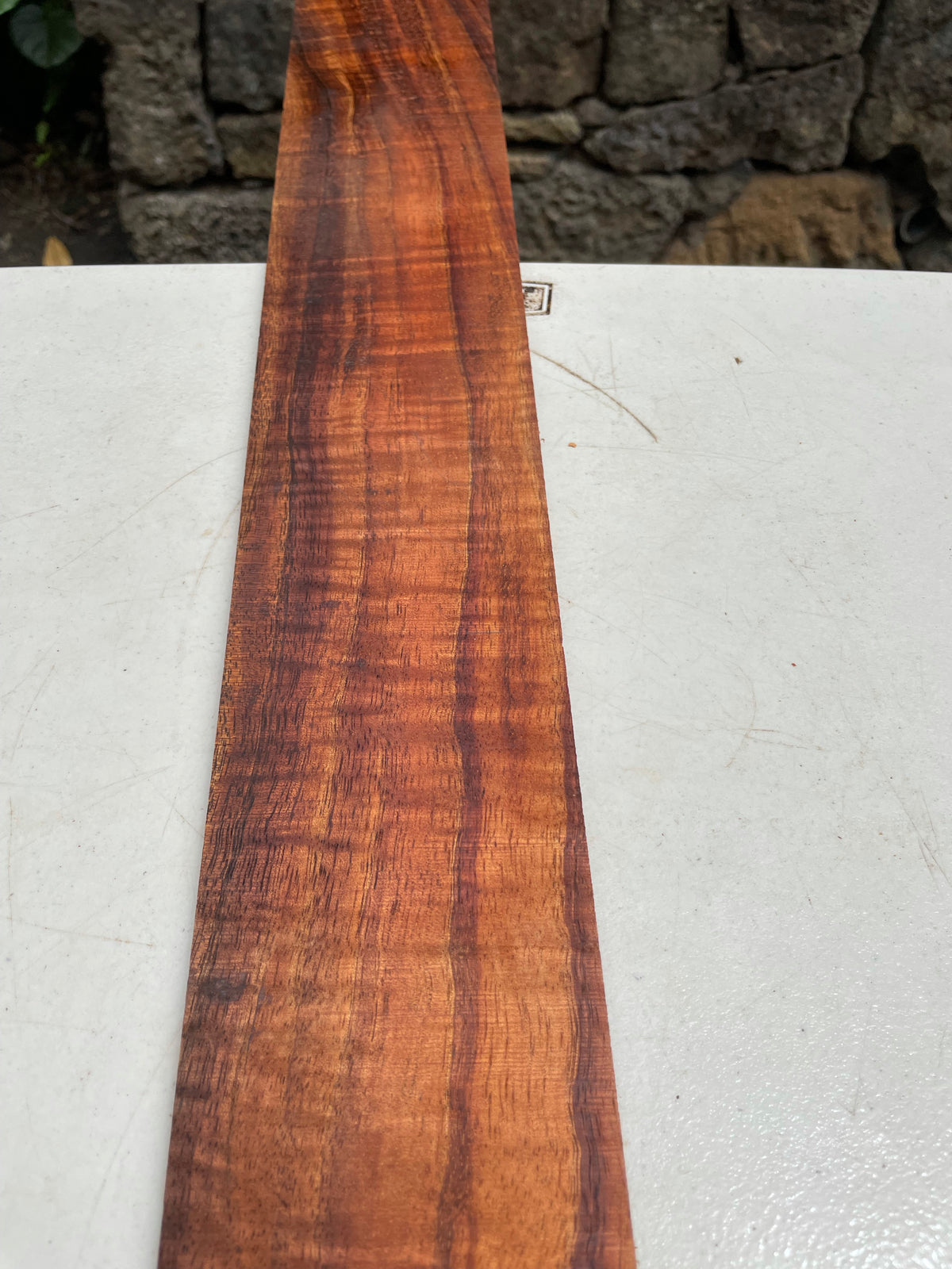 5A Curly Koa Instrument Binding 34 3/4”x3 1/4”x5mm