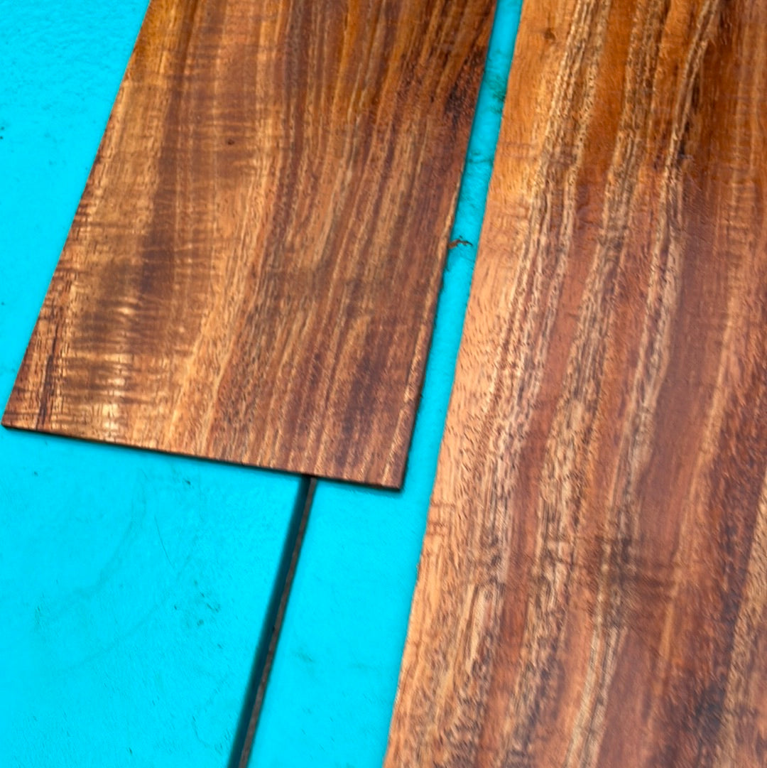 4A Curly Koa Jumbo Guitar 4 piece set
