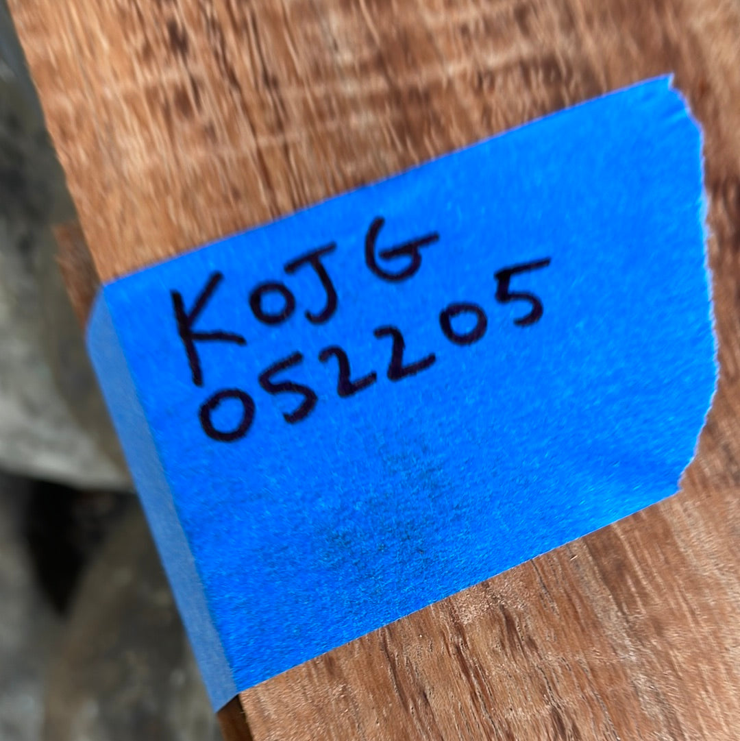 4A Curly Koa Jumbo Guitar 6 piece set