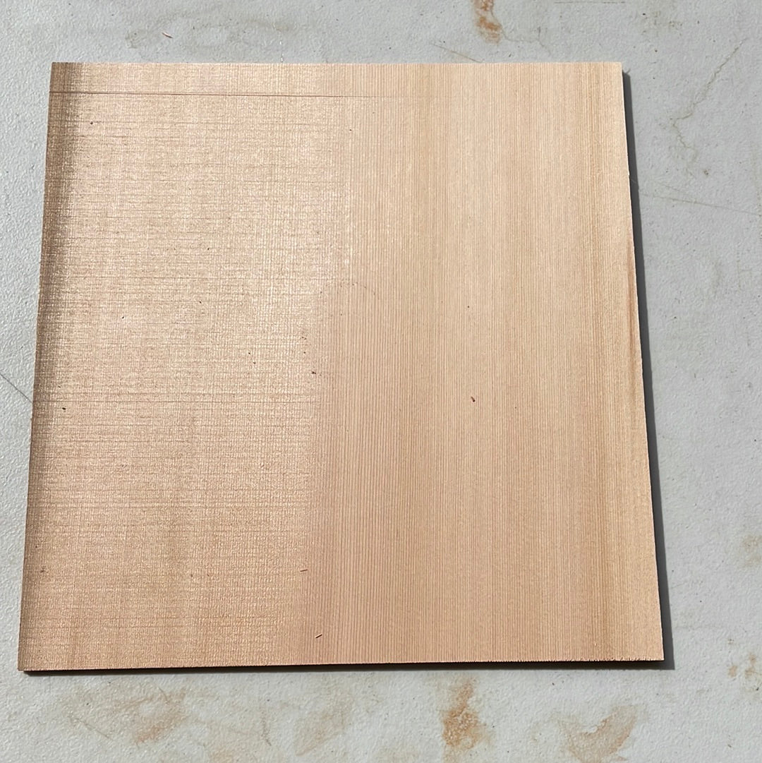 Reclaimed Western Red Cedar Single piece Soprano Ukulele top
