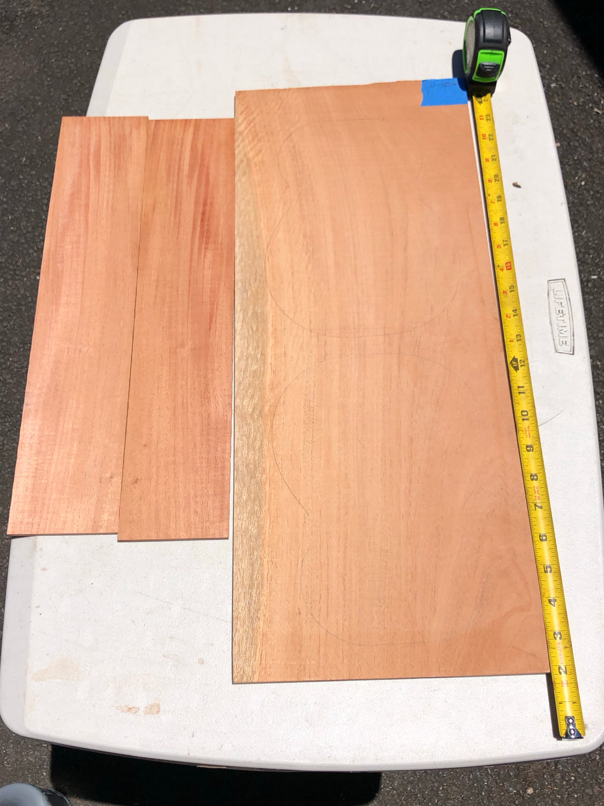 Cuban mahogany soprano ukulele set 3 pieces