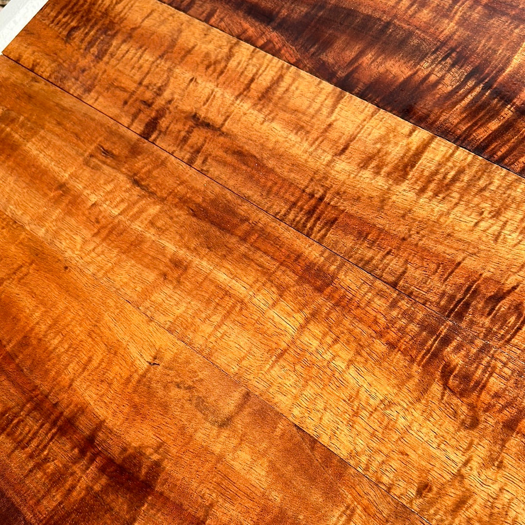 4A Curly Koa Tenor ukulele 6 piece set