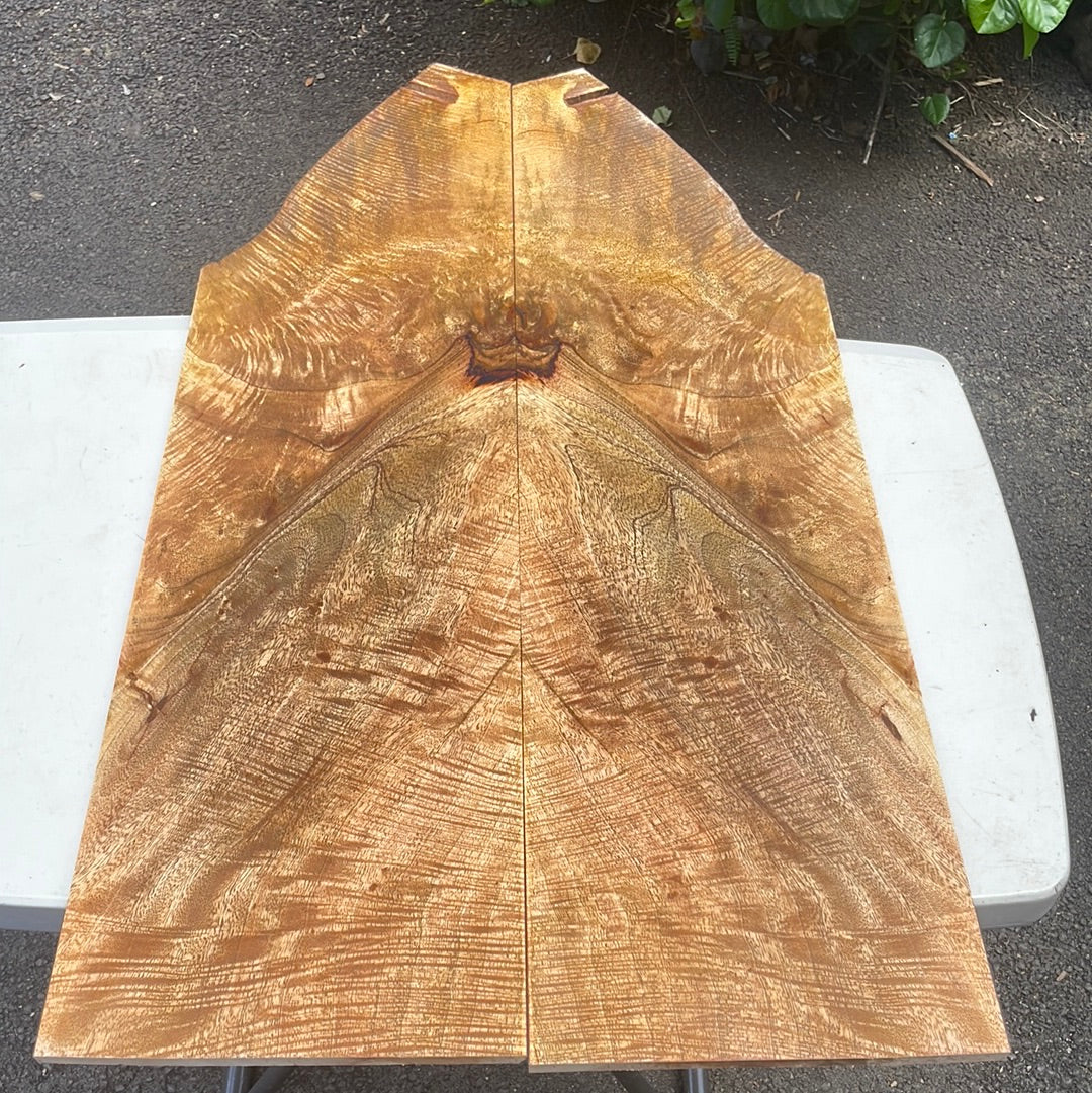 Curly Mango Electric Guitar Drop Top 2@34”x9 1/4”x11mm