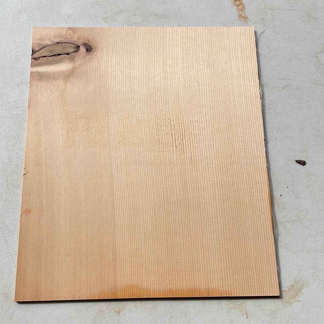 Reclaimed Western Red Cedar Single piece Tenor Ukulele top