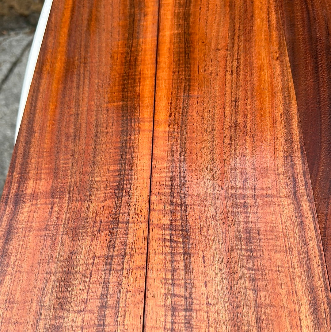 4A Curly Koa Jumbo Western Guitar 4 piece set