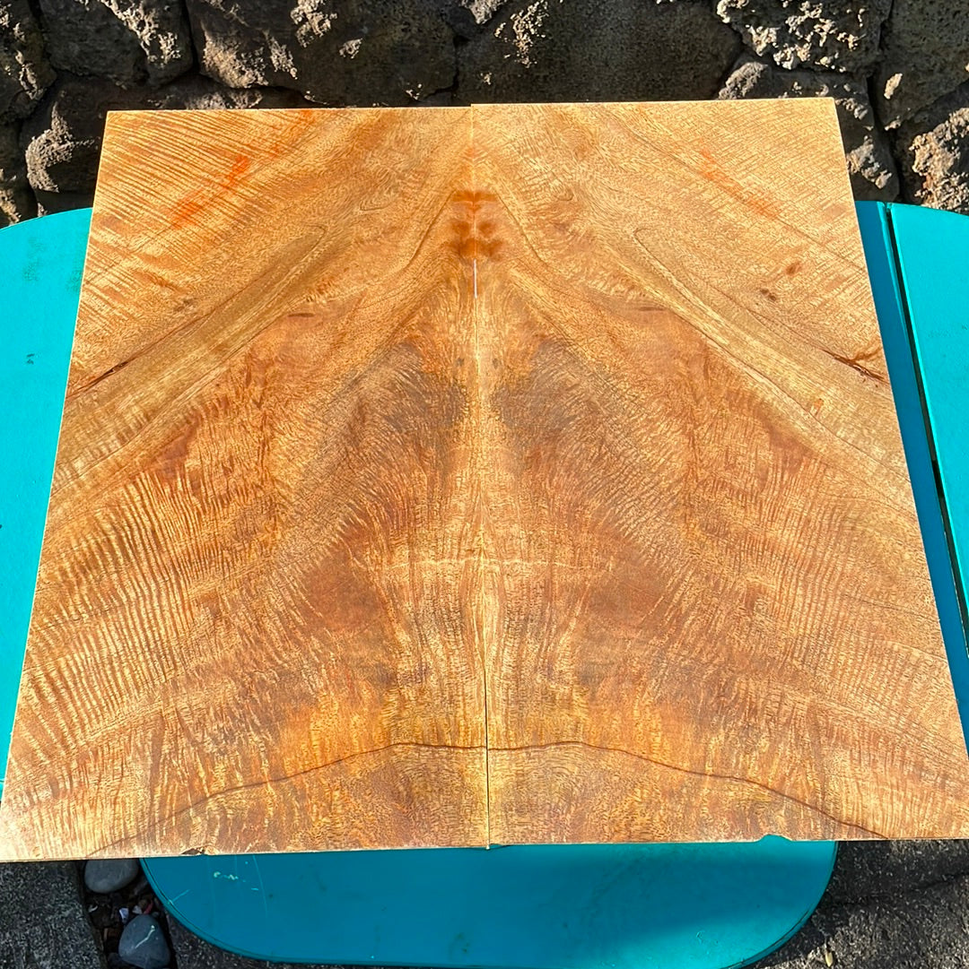 Curly Mango Electric Guitar Top