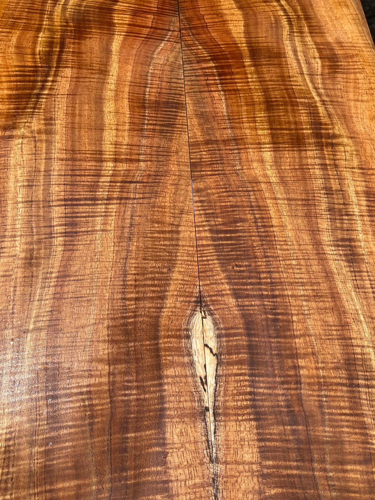 4A Curly Hawaiian Koa Jumbo Guitar 4 piece set