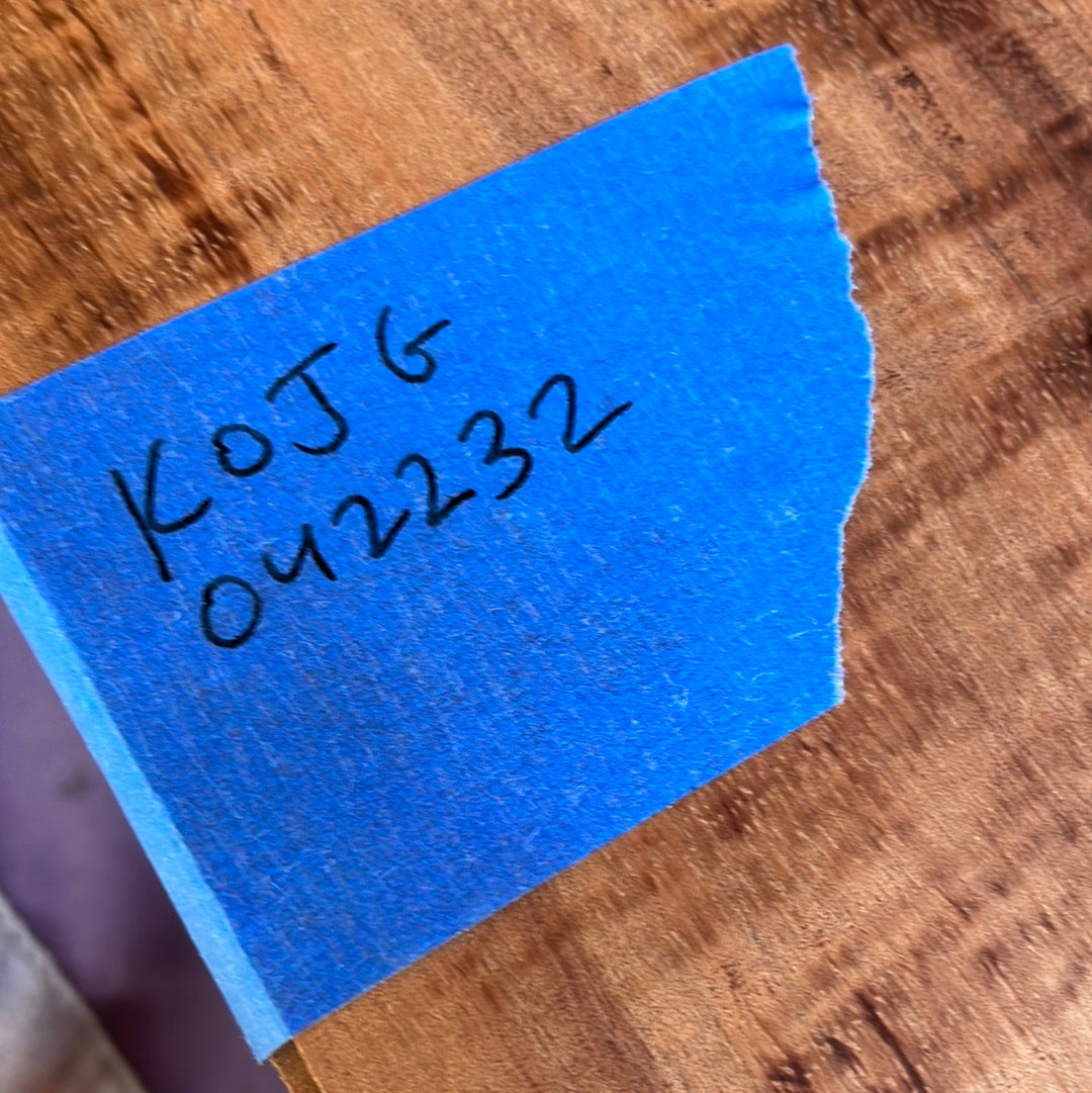 4A Curly Koa Jumbo Guitar 4 pc