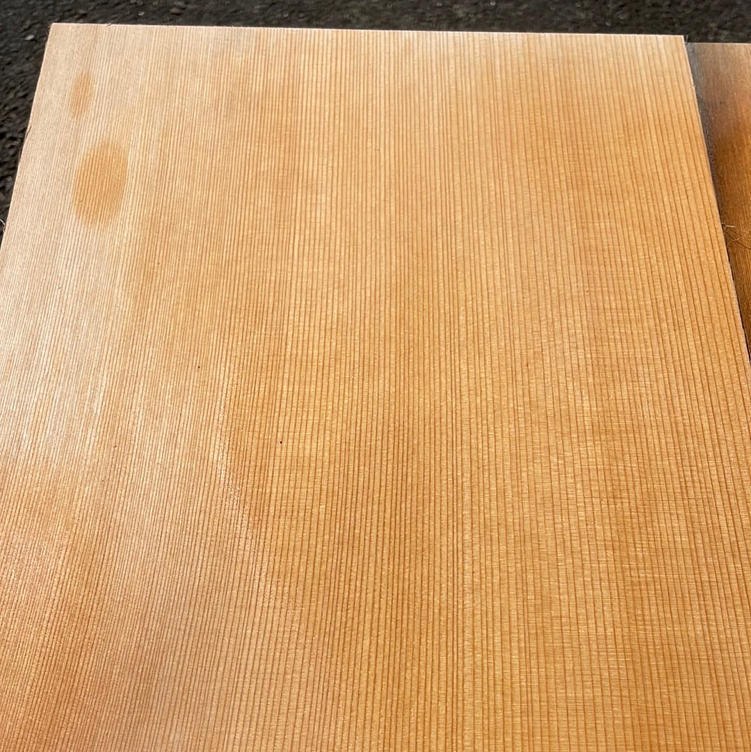 Reclaimed Western Red Cedar Single piece Soprano Ukulele top
