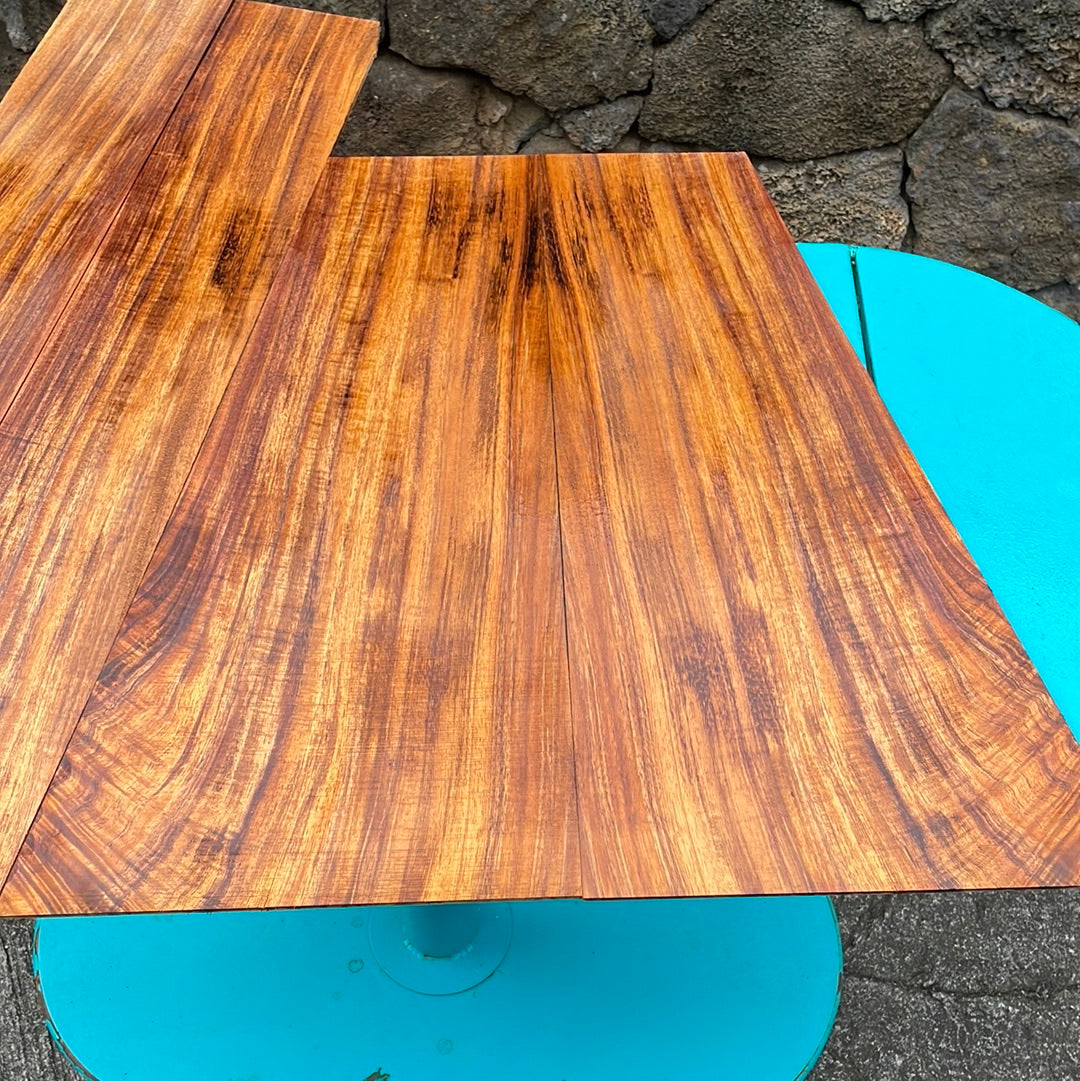 3A Curly Koa Jumbo Guitar 4 piece set
