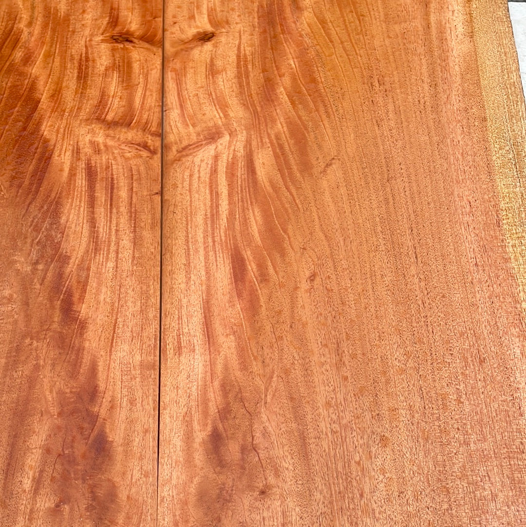 Cuban Mahogany Electric Guitar Top 2 pc