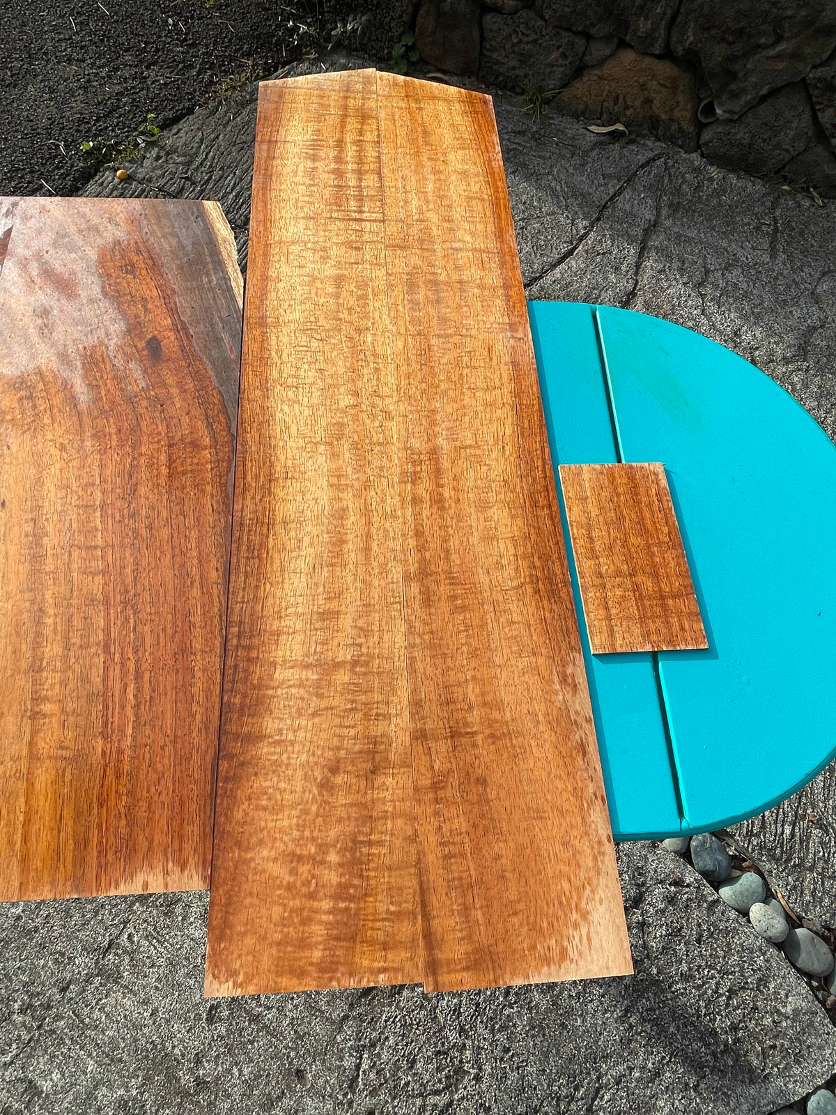 C1/OOO Classical guitar Curly Koa 5 piece set