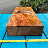 Curly Koa board 17.5”x6”x2”