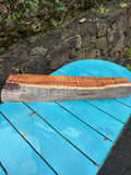 Curly Live Edge Koa slab 23.5”x4”x2”