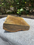 Hibiscus Blue Mahoe Bowl Blank 10 3/4”x9.5”x3 1/4”