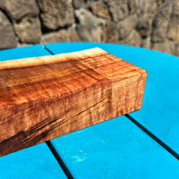 Curly Live Edge Koa 22.5”x3.5-4.5”x1 7/8”