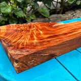 Premium Curly Koa Live Edge Slab 35 3/4”x2.5-11”x2”