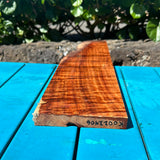 Premium Master Grade Live Edge Curly Koa 24”x4-5 7/8”x7/8”