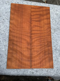 Curly Redwood 2pc Ukulele Top