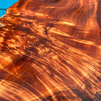 Premium Curly Koa Live Edge Slab 35 3/4”x2.5-11”x2”