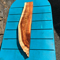 Curly Live Edge Koa 22.5”x3.5-4.5”x1 7/8”