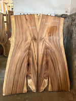 Monkeypod Slab #6 - half of bookmatched pair (71” L x 24” W x 2.5” thick)