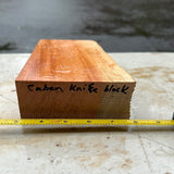 Cuban mahogany Knife Block