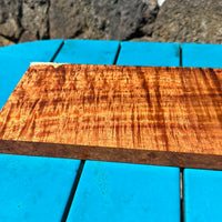 Premium Master Grade Live Edge Curly Koa 24”x4-5 7/8”x7/8”