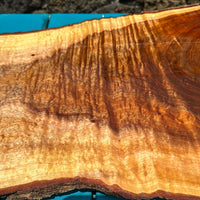 Curly Koa Live Edge 19.5”x10-14”x7/8”