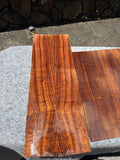 Curly Koa 4 piece Baritone Ukulele sets freshly