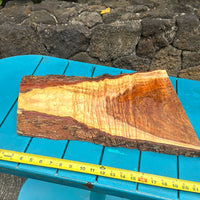 Curly Koa Live Edge 19.5”x10-14”x7/8”