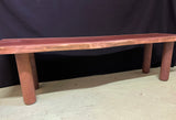 Hawaiian Black Walnut Bench